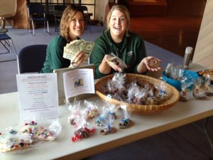 CuriOdyssey's Animal Keepers selling baked goods for Zoo Keeper Appreciation Week.